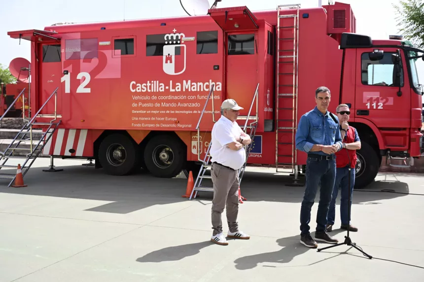 Sánchez reclama desde La Mierla un pacto de Estado contra la emergencia climática