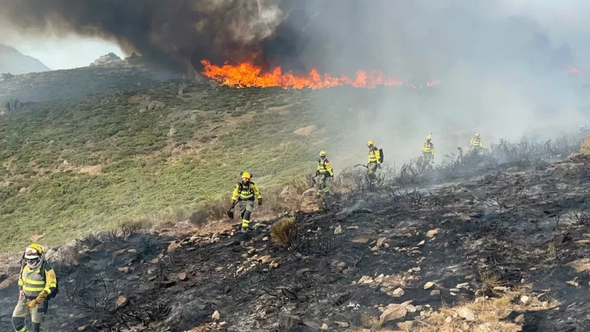 Los incendios dan una tregua parcial en España, pero Madrid, Ávila y Castellón siguen bajo presión