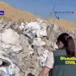 Desarticulada una red criminal que enterró 46.000 toneladas de basura francesa en Cataluña