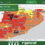 Cataluña activa la alerta máxima por incendio en 23 municipios