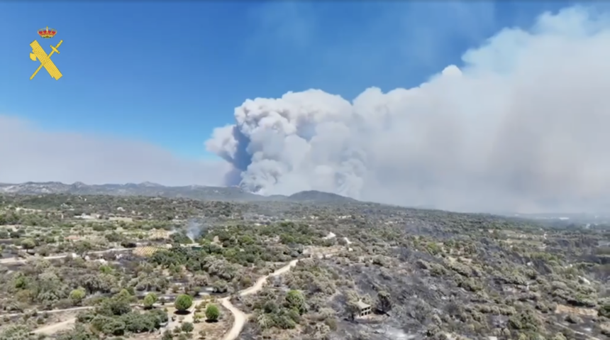 Plus de 207 000 hectares touchés par les incendies en Espagne selon les estimations européennes