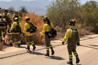 Almería: El luto se desplaza al laboratorio tras el control del incendio