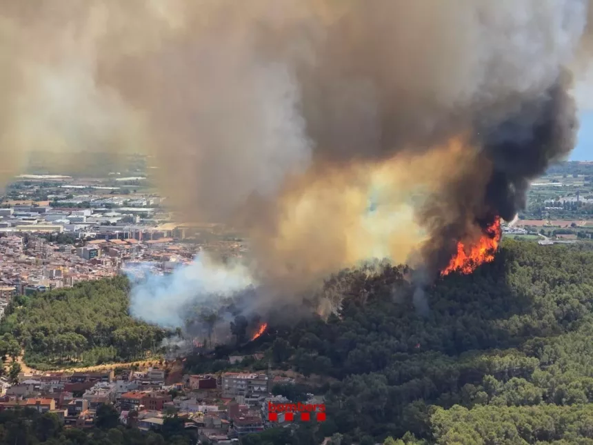 La Eurorregión bajo vigilancia extrema: el balance de una noche de fuego y orajes secos