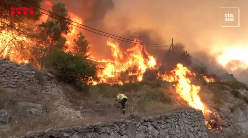 Emergencia en el Empordà: el incendio de las Gavarres devora 2.200 hectáreas