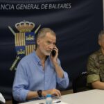 Felipe VI appelle les maires des villages évacués dans la région de Madrid