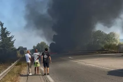 Un avión militar se estrella cerca de Salon-de-Provence: sus dos ocupantes resultan heridos leves