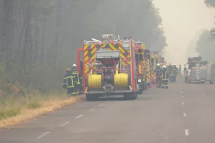 Incendios | Gironda vuelve a la alerta roja ante un riesgo muy elevado de incendios forestales