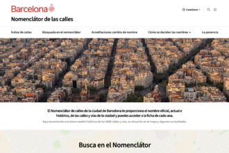 Barcelone lance un nouveau portail numérique consacré à l’histoire de ses 4 600 rues