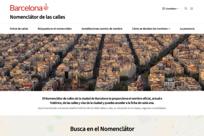 Barcelone lance un nouveau portail numérique consacré à l’histoire de ses 4 600 rues