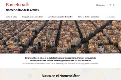 Barcelona estrena un nuevo portal del callejero con más de 4.600 fichas para descubrir la historia de la ciudad
