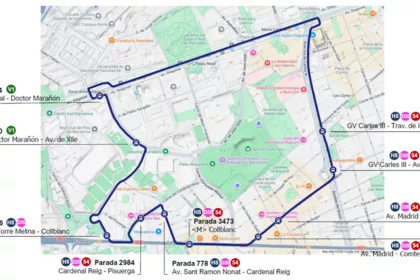 Barcelona activa un autobús lanzadera para los vecinos durante los partidos del Barça