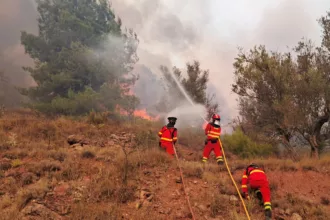 Estabilizado el incendio de Segorbe tras quemar 633 hectáreas en la Sierra Calderona