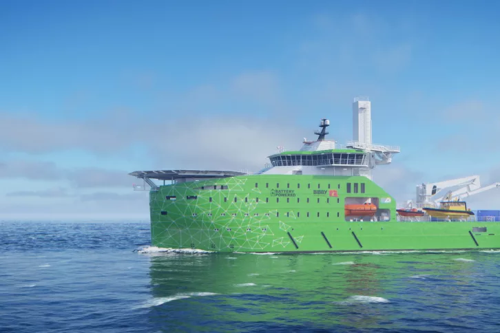Iberdrola impulsa la electrificación naval para sus nuevos parques eólicos marinos