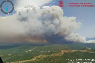 Riglos sigue activo mientras Tírig queda bajo control: balance de los incendios