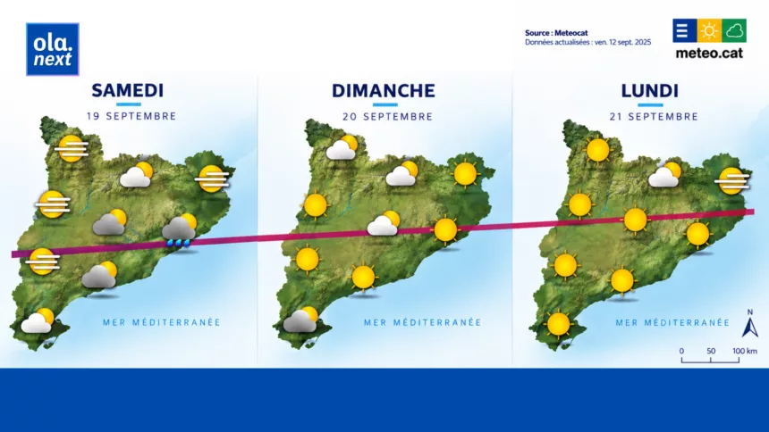 La Méditerranée sort des orages et la chaleur regagne du terrain