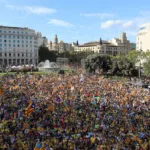 Diada 2026 | 45.000 personas en Barcelona frenan la caída de la movilización independentista