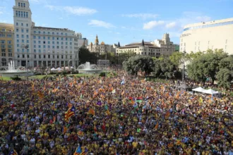 Diada 2026 | 45 000 personnes à Barcelone enrayent le recul de la mobilisation indépendantiste
