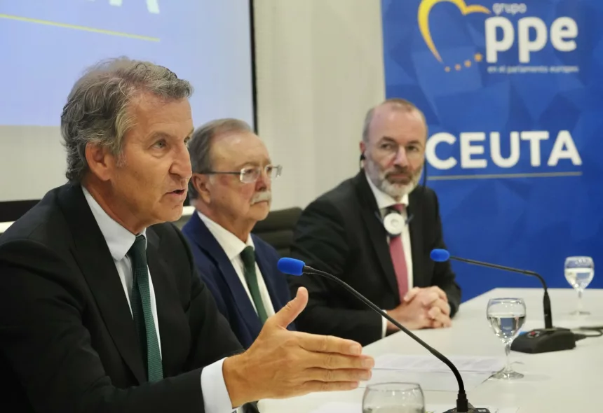 Feijóo lleva la crisis de Ceuta a Europa y reclama acelerar los retornos