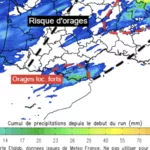 Fuertes tormentas amenazan los Pirineos Orientales desde esta tarde