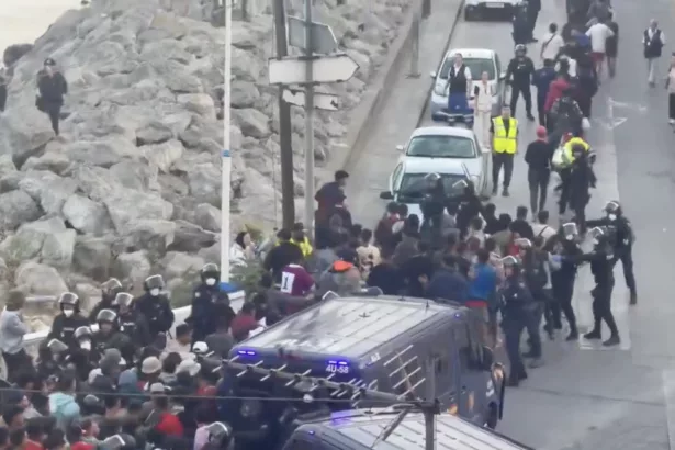 Un homme arrêté à Ceuta après avoir menacé plusieurs militaires avec un couteau