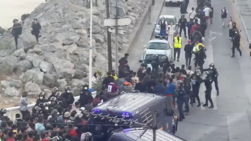 Detenido en Ceuta tras amenazar con un cuchillo a varios militares
