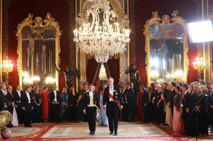 Felipe VI appelle l’Europe à davantage d’unité pour protéger Ceuta devant Emmanuel Macron