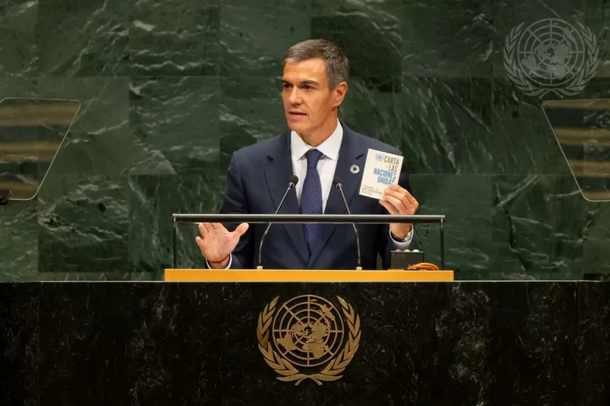 Sánchez reivindica la españolidad de Ceuta ante la ONU
