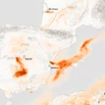 L’ozone frappe l’Europe après un été extrême : Espagne et France parmi les territoires exposés