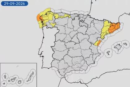 Catalogne : 36,4 litres en 30 minutes dans l’Alt Penedès, les fortes pluies progressent vers le nord
