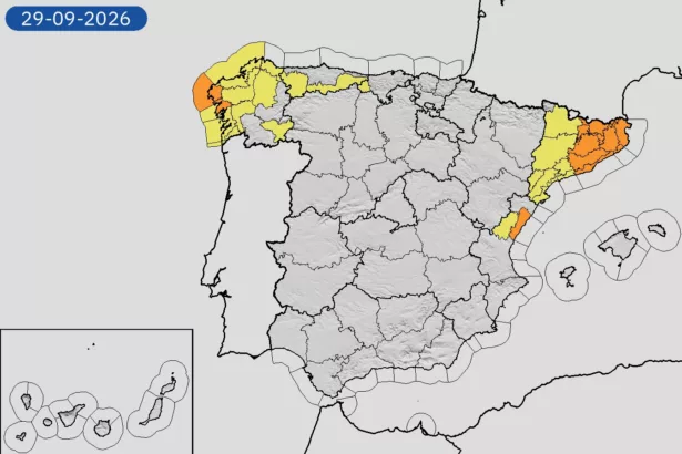 Catalogne : 36,4 litres en 30 minutes dans l’Alt Penedès, les fortes pluies progressent vers le nord