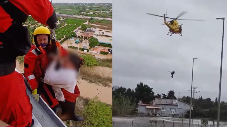 🔴 Oliva sigue siendo la zona cero de la DANA Adam mientras el Gard entra en alerta naranja