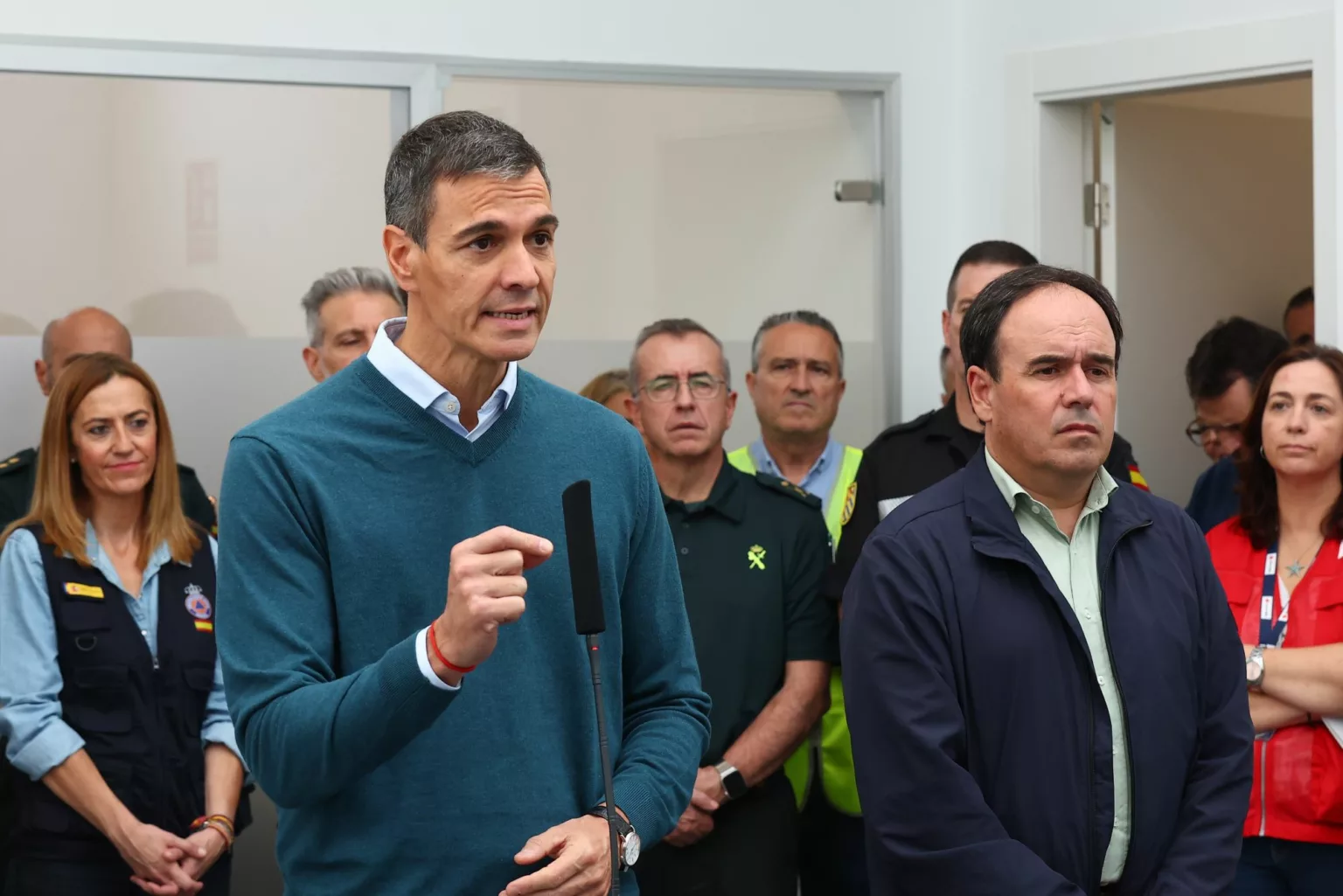 Sánchez anuncia la declaración de zona gravemente afectada para los municipios golpeados por la DANA Adam