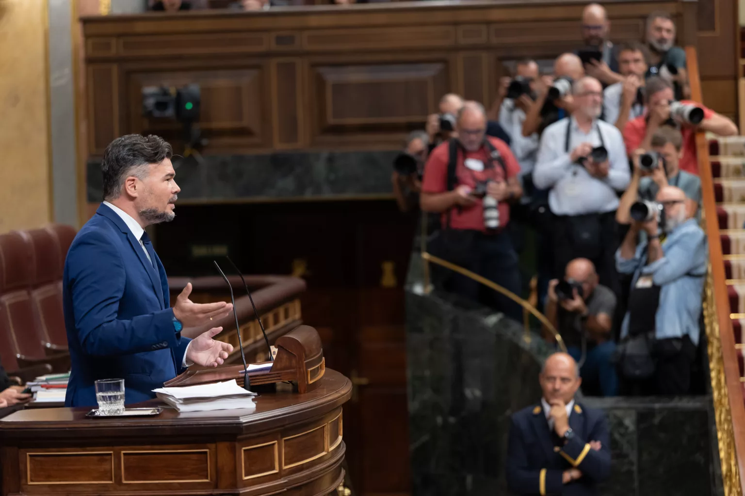 Rufián admite el fracaso de la candidatura unitaria de izquierdas a horas del cierre de coaliciones