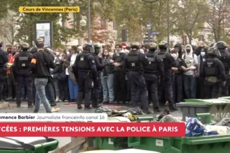 Más de 160.000 personas se movilizan en Francia en el quinto acto de las protestas estudiantiles