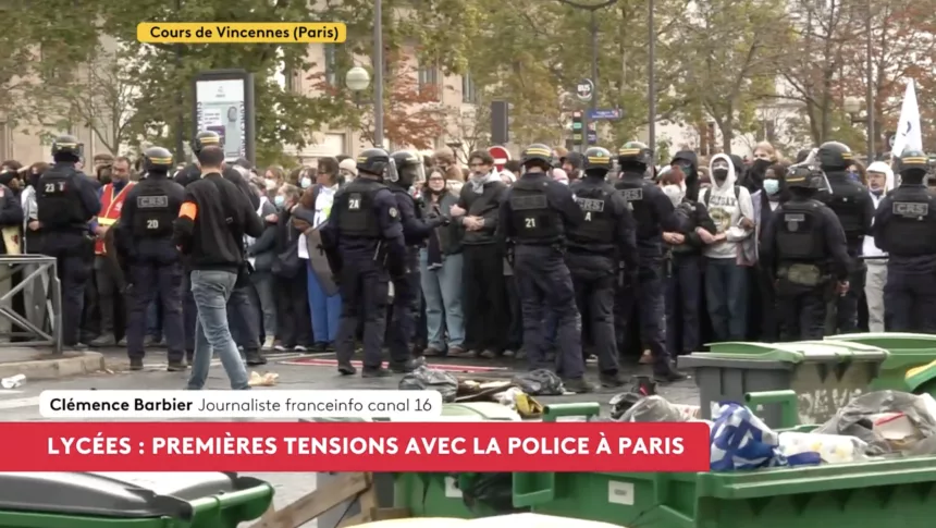 Más de 160.000 personas se movilizan en Francia en el quinto acto de las protestas estudiantiles