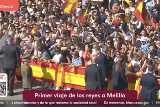 Felipe VI et Letizia arrivent à Melilla après avoir réaffirmé la souveraineté espagnole à Ceuta