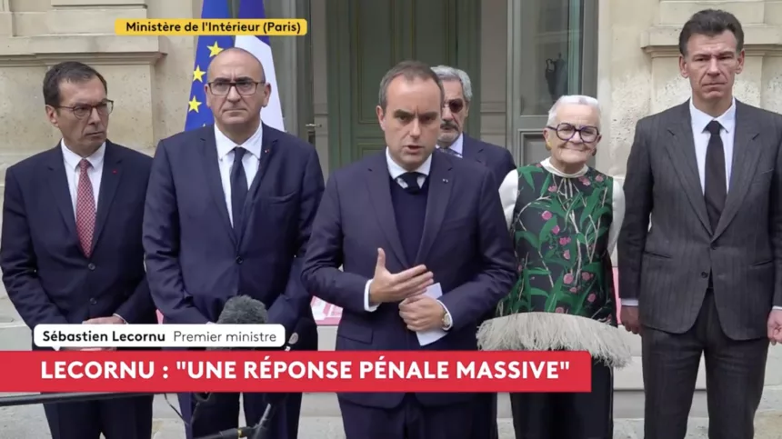 Après les violences, Lecornu veut des couvre-feux ciblés dans certains centres-villes