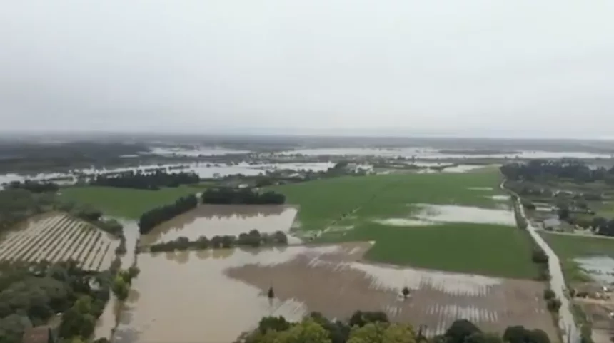 La DANA Adam provoca inundaciones en el Gard y cerca de Marsella mientras la alerta se extiende a Córcega
