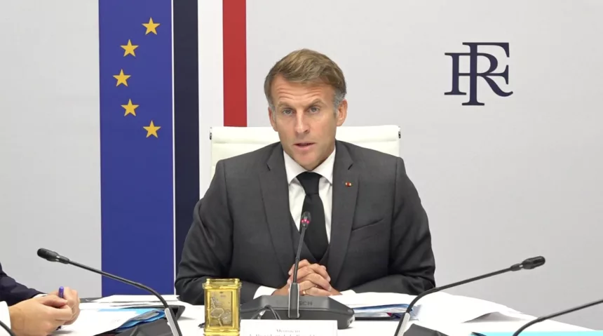 Francia limita las manifestaciones del 24 de octubre: Macron convoca un Consejo de Defensa