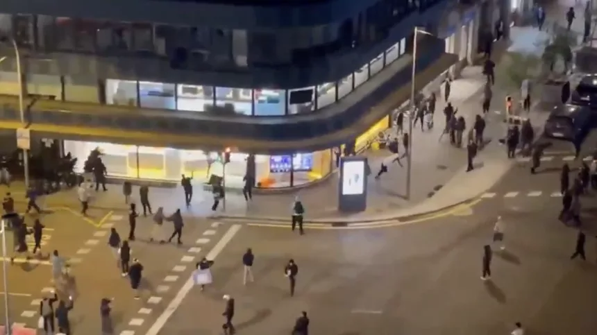 Barcelone : une centaine d’interpellations et 14 commerces touchés après une nuit de pillages