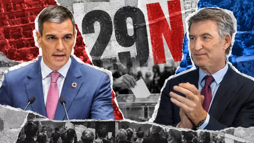 Feijóo accepte un face-à-face avec Sánchez sur Mediaset et propose le 16 novembre