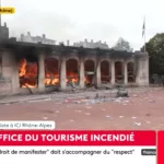 Francia vive fuertes disturbios durante la movilización del 17 de octubre