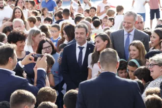 Felipe VI reafirma en Melilla la frontera europea y advierte: «Estamos preparados para defender nuestros valores»