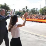 Felipe VI y Letizia reciben las Llaves de Oro de Melilla entre vítores durante su visita histórica