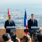 Abascal y Bardella reivindican en Ceuta el control de fronteras y critican la política migratoria de Sánchez