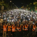 20.000 personas marchan en Madrid en homenaje a Maricarmen tras su muerte