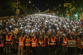 Madrid : 20 000 personnes défilent en hommage à Maricarmen après sa mort