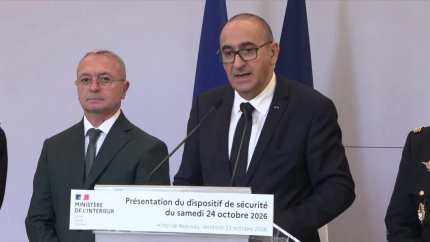 Francia desplegará 70.000 policías y gendarmes para las protestas del 24 de octubre